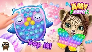 Amy's Pop It ✨ New Amy Care - My Leopard Baby Trailer | TutoTOONS