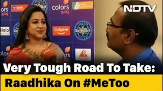 Actor Raadhika Supports Singer Chinmayi's #MeToo Campaign