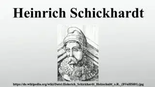 Heinrich Schickhardt