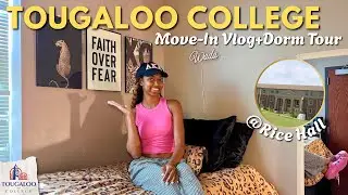 Tougaloo College Move-In Vlog + Rice Hall Dorm Tour | Jada Hall
