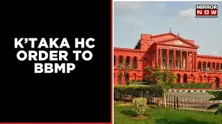 Bengaluru Floods: 'Give Notice For Illegal Structures', Karnataka HC Order To BBMP | English News