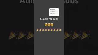 #10subscribers #sab #almostthere