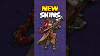 NEW Hero Skins & Sceneries for November (Clash of Clans)