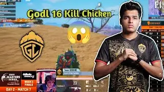 Godlike 16 Kill Chicken | Nodwin Lan chicken Highlights 🧡