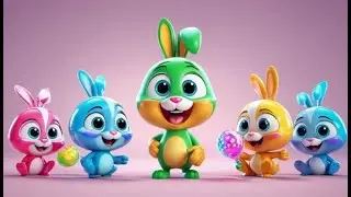 Bobby Bunny Draws a Circle | Creative Drawing Song for Kids | Fun Art Rhyme for Toddlers