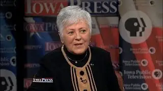 Sally Mason on Kinnick Stadium's Pink Locker Room