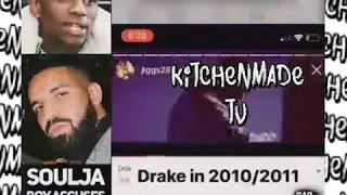 Proof that Drake stole Soulja boy 's flow!!!
