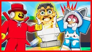 ASIK!! ATUN DI KASIH OG SKIBIDI TOILET di STEAL A BRAINROT !! Roblox