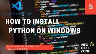 How to Install Python on Windows 7/8.1/10