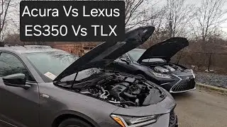 Is the 2023 Acura TLX A Spec Better Than the 2022 Lexus ES350? Find Out!