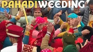 Pahadi wedding ||पहाड़ी शादी बैंड बाजा बारात ॥ pahadilifestyle #Uttrakhand #youtube #viralvideo 