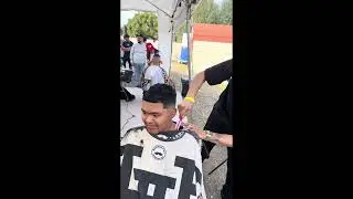 Barber💈showdown #bryanspromotions559 #barbershow #barber #centralvalley #haircut 