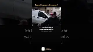 Learn German with memes! #germanlearning #deutschlernen  #learngerman #learngermanonline