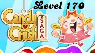 Candy Crush Saga iOS Gameplay -  Level 170: 12th Episode - SUPER HARD LEVEL!