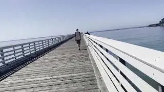 SAN SIMEON PIER WALKING TOUR CAMBRIA CA #walking #cambria #california