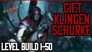Diablo 4 - Giftklingen Schurke level Build 1-50
