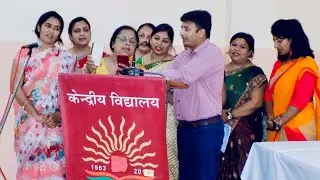 SONG PRESENTATION || SUPERANNUATION OF MRS. MONA WALTER || KV HARNI || 2018