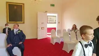 Lockdown wedding of Tommy and Kaleigh Manzie 21.08.20