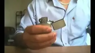 The Deluxe  Zippo Lighter Tricks