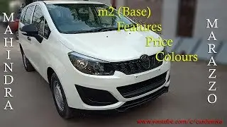 Mahindra Marazzo m2(Base)-Newly Launched-In Depth Features Review