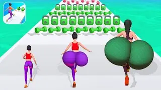 TikTok Gameplay Video 2024 - Satisfying Walkthrough Mobile Games Max Levels: Twerk Race 3D