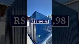 Container para dep&oacute;sito/almoxarifado em Itaja&iacute;
