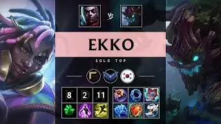 Ekko Top vs Maokai - KR Diamond Patch 25.09