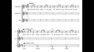 Carol of the Bells - soprano 1