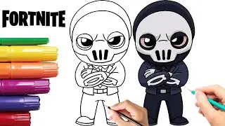 How To Draw Shadow Brutus | Fortnite Chapter 2 Season 2