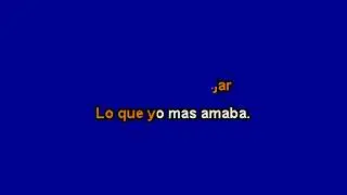 Necesito olvidarla - Alejandro Fernández - karaoke