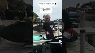 Come! The Jetski Doctor intsalled a bilge pump & a kill switch#jetskirepairs #explore #southflorida