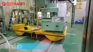 50 Tonne Battery Track Transfer Trolley,Anti-explosion DC Motor Material Transfer Car