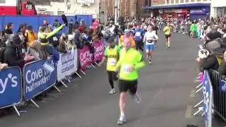Coventry half marathon sprint finish