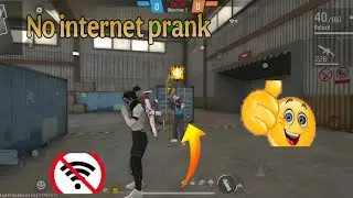 Offline prank on Lone wolf😂 #Freefire #Hamuyt #Prank #Funny