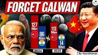 India China Trade Deficit Rising | India China Galwan Conflict | Study IQ GS 2