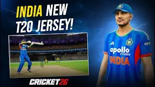 India&rsquo;s NEW T20 WC 2026 Kit REVEALED! 🔥| CRICKET 26