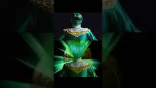 1995 Ohranger Green 1996 Power Rangers Zeo Green Morph #morph #powerrangers #henshin #変身 #tokusatsu