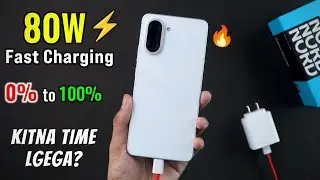 OnePlus Nord CE 5 Charging Test | full Battery charging test 0% to 100% | oneplus nord ce 5 Review 🔥