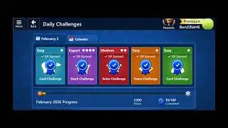 Microsoft Solitaire Collection | Daily Challenges | 2 February 2026 Solution