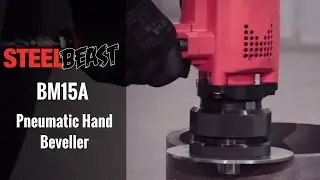 Portable Air Tool for Bevelling and Radius Edge Preparation