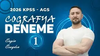 1) 2026 KPSS - AGS ENGİN ERAYDIN COĞRAFYA ARALIK 1. HAFTA DENEME
