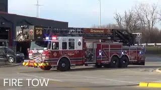 *BRAND NEW* Rosemount Public Safety Tower Ladder 56 responding