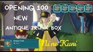 OPENING 100 ANTIQUE TRUNK BOX, HOW MANY BOOKS WE WILL GET?? | Ni No Kuni