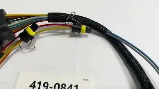 419-0841 Wiring Harness 4190841 Injector Harness CAT HEUI C9 Engine Caterpillar CAT 330C 340D2 336D