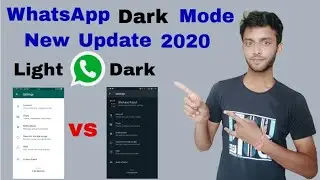 Finally Whatsapp Get Dark Mode || Whatsapp New Update|| How To Enable WhatsApp Dark Theme||