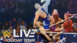 The Vison Bronson Reed & Bron Brekker vs War Raider | Wwe Live Holiday Tour#wwe@funnybaba