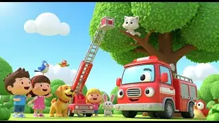 Vehicles Help Animals | Fun Learning Rhyme for Kids | Nursery Rhymes & Songs for Children