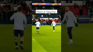 Messi and Neymar best duo🔥#messi #neymar #football  #psg #shorts