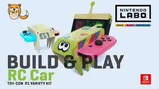 EP. 38 Building Nintendo Labo, The Toy-Con RC Car