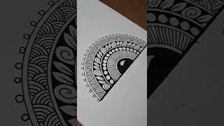 mandala art ✨️ 😍  #mandala #mandalaforbegginers #shorts #viralvideo #youtubeshorts #art